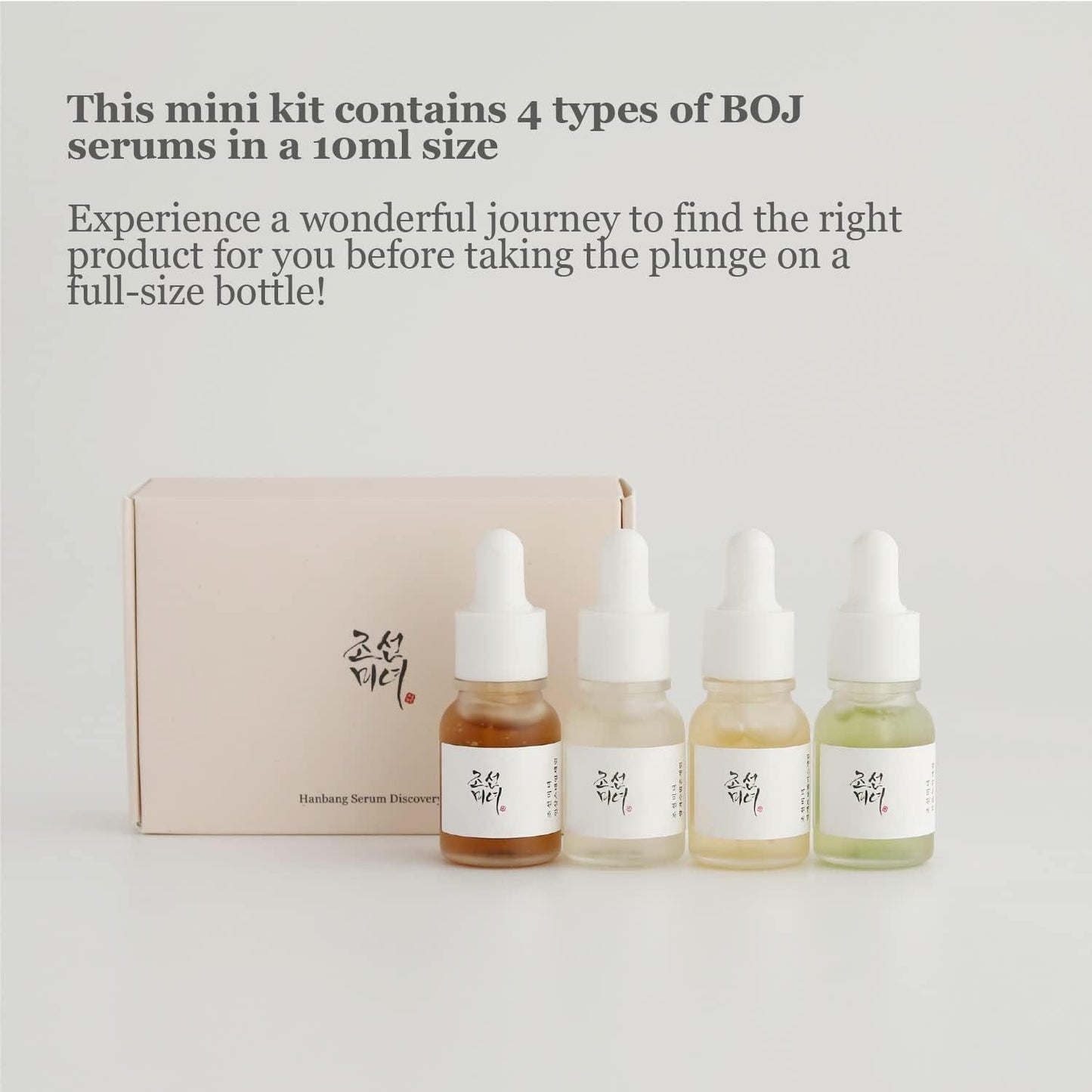 BeautyOfJoseon Hanbang Serum Discovery Kit (4 Pack)