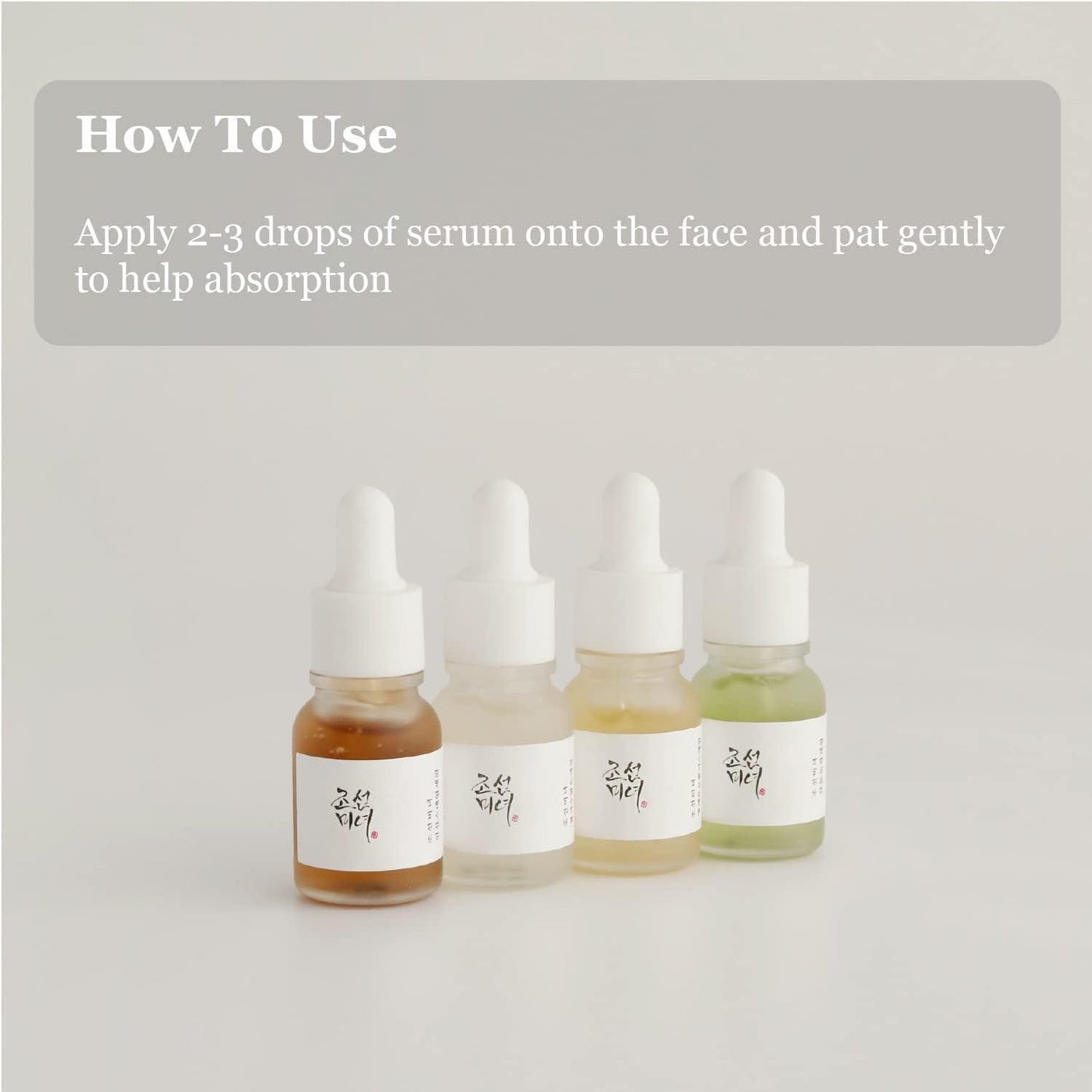 BeautyOfJoseon Hanbang Serum Discovery Kit (4 Pack)