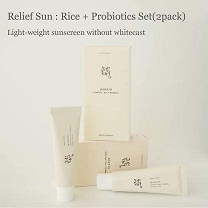 BeautyOfJoseon Relief Sun : Rice + Probiotics