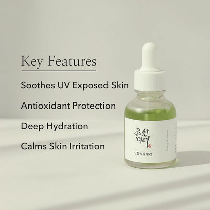 BeautyOfJoseon Calming Serum : Green tea + Panthenol
