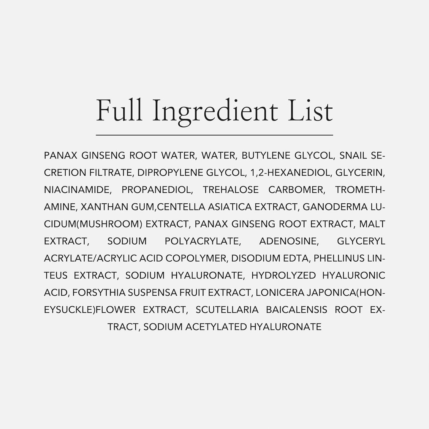 BeautyOfJoseon Revive Serum : Ginseng + Snail Mucin